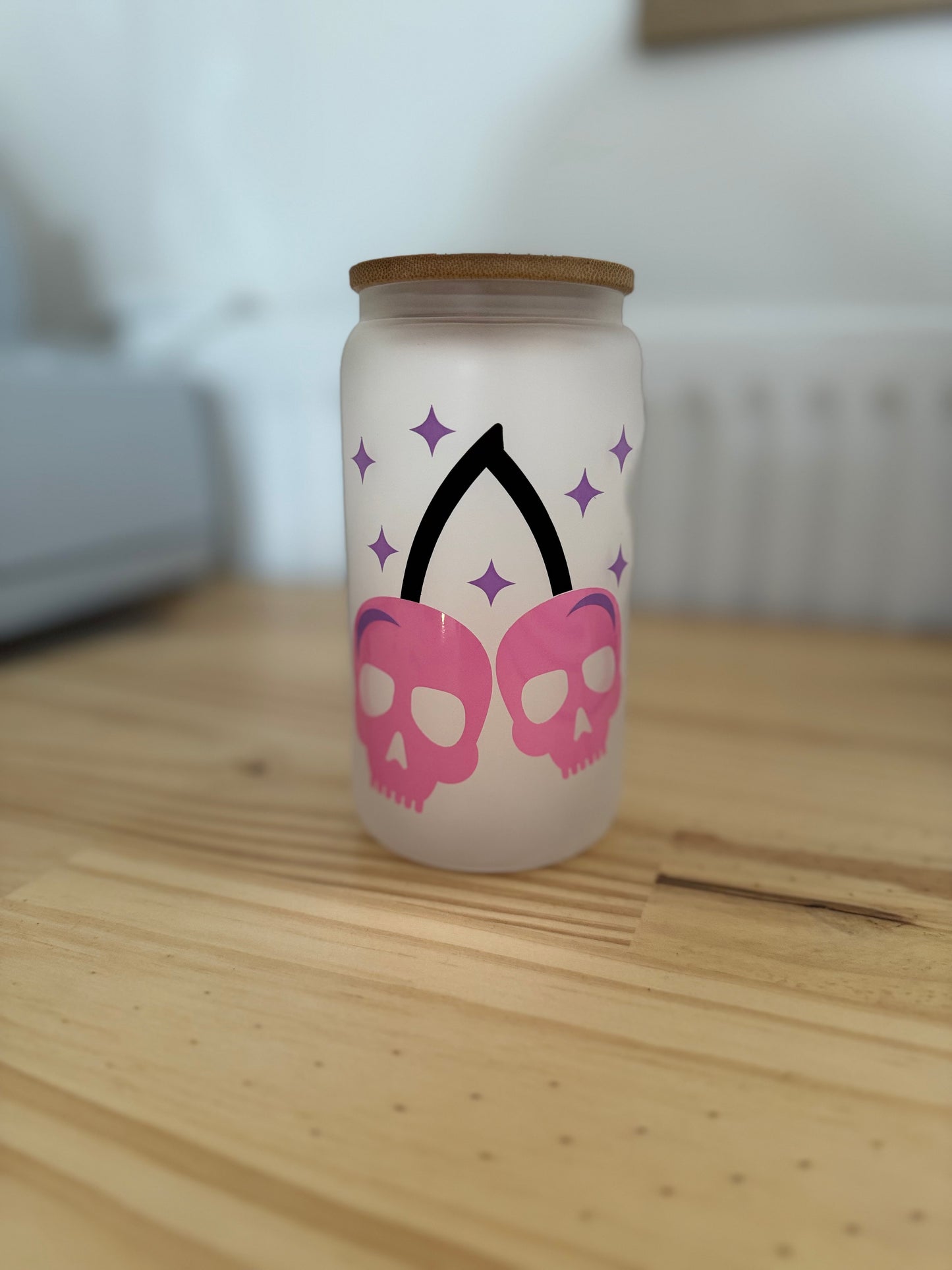 🥤 Verre en verre personnalisé – Collection été