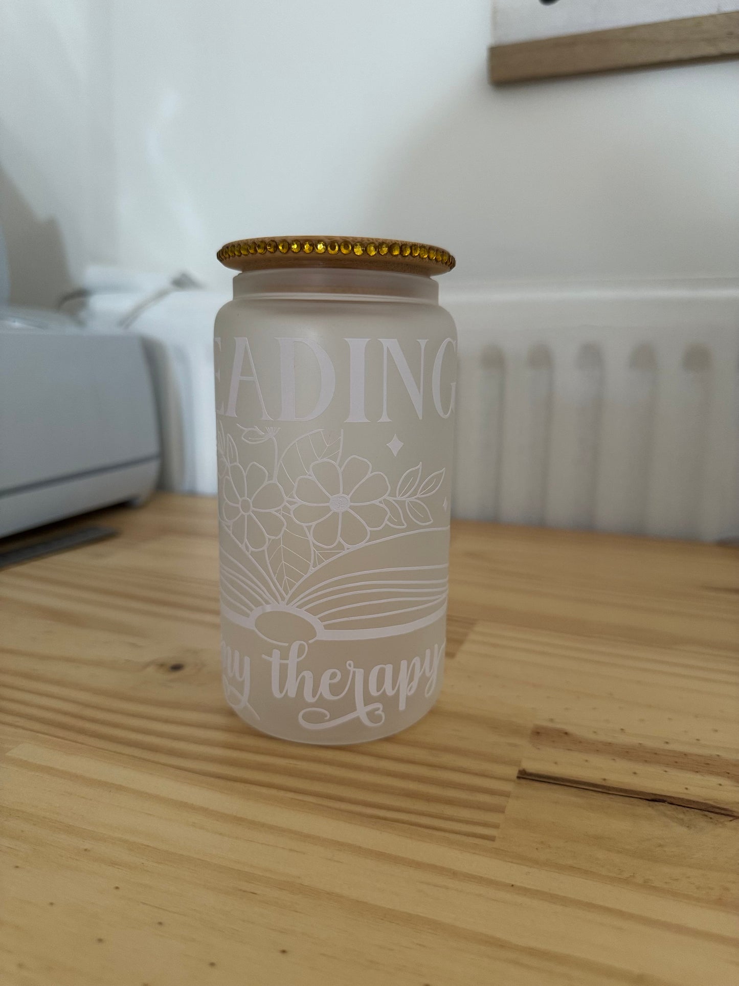 🥤 Verre en verre personnalisé – Collection été