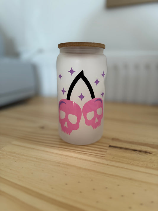 🥤 Verre en verre personnalisé – Collection été